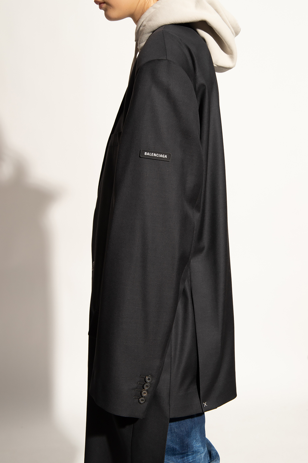 Balenciaga Asymmetrical coat